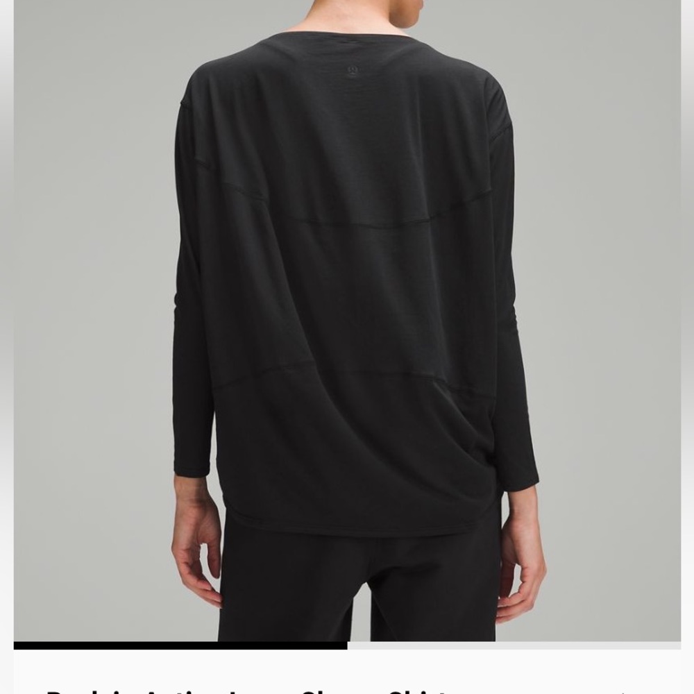 Lululemon Grey Long Sleeve Shirt size 6